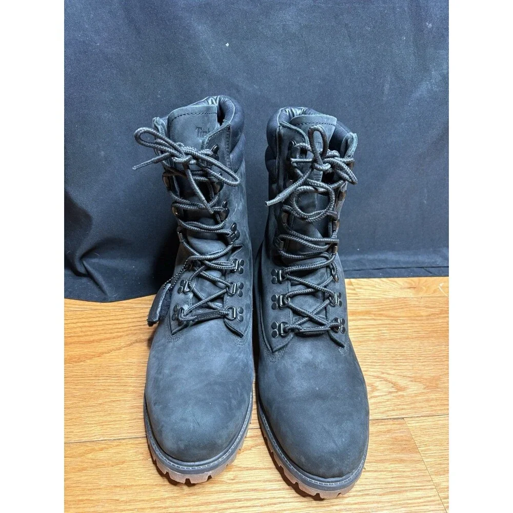 Timberland 8” 40 Below Super Boot Black Gum Shearling Line Men’s Size 12 Virbam